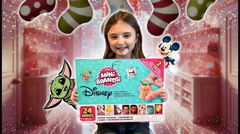 Disney Mini Brands Advent Calendar Review Video Youtube