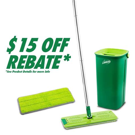 Libman Rinse N Wring Microfiber Flat Mop And Bucket System With Extra