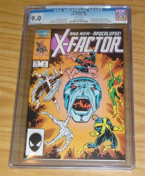 X Factor Cgc St Appearance Of Apocalypse X Men Villain