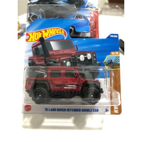 Hot Wheels SHORT CARD 15 LAND ROVER DEFENDER DOUBLE CAB YOKOHAMA