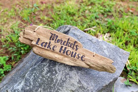 Custom Driftwood Sign Handmade Wood Burned Sign Personalized Etsy