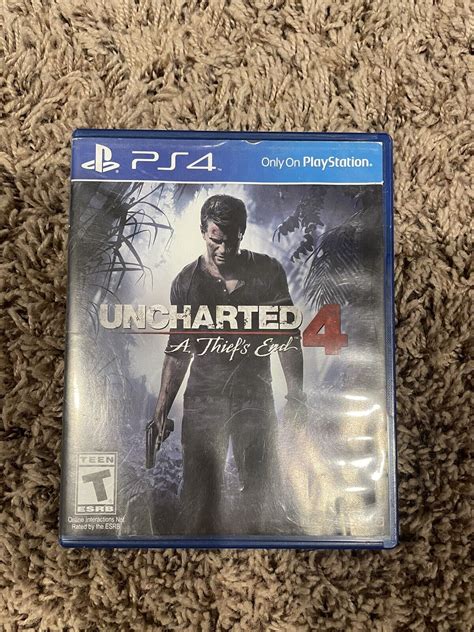 Uncharted 4 A Thiefs End For Playstation 4 Dvd 2016 806315221211