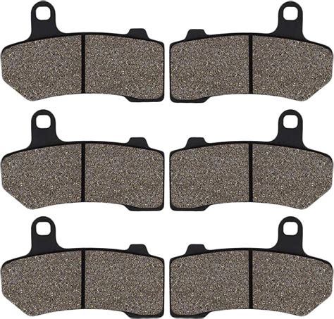 Cyleto Front And Rear Brake Pads For Harley Davidson Touring Flhtc