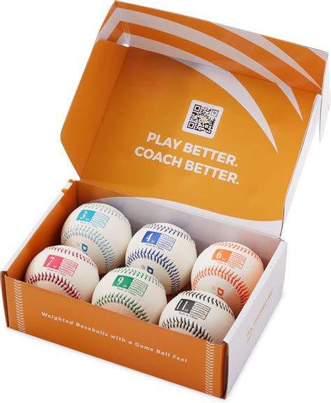 Amazon Pelotas de béisbol con peso de cuero de transmisión Juego