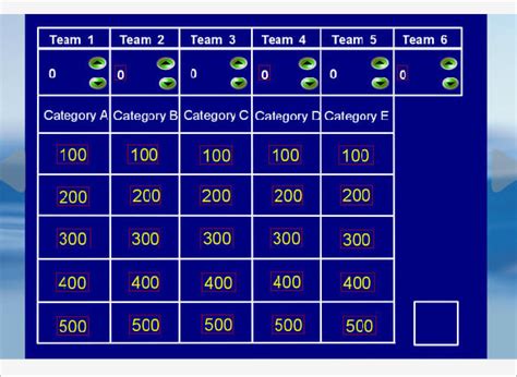 Jeopardy Template - 13+ Free Word, Excel, PPT, PDF Format Download ...