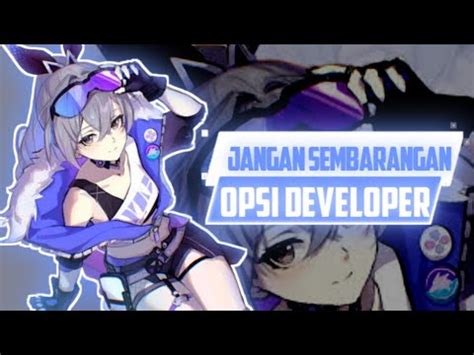 SETTING OPSI DEVELOPER UNTUK PERFORMA Honkai Star Rail YouTube