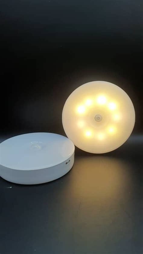 NEW LED Intelligent Induction Lamp Sensor White Night Light V227