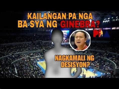 PBA LIVEGINEBRA NAGKAMALI NG DESISYON KAILANGAN PABA ANG PLAYER NATO