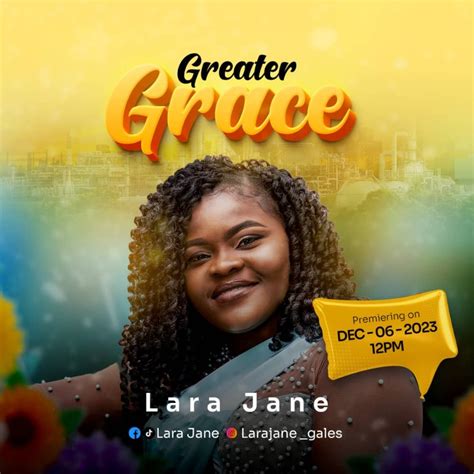 [Music + Video] Greater Grace – Lara Jane - GospelNaija Forum ...