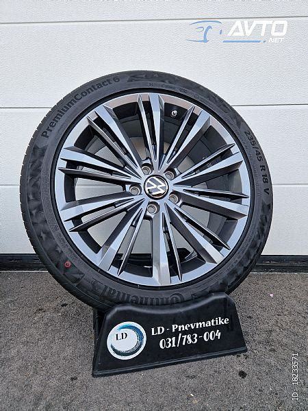 Original Alu Felge VW Passat B8 Liverpool 18 CONTI 2022 Senzori