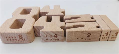 Montessori Wooden Number Building Blocks – Common Value