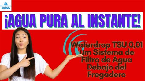 Waterdrop Tsu M Sistema De Filtro De Agua Debajo Del Fregadero De