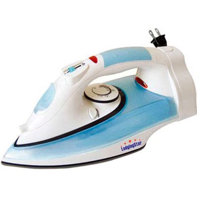 Lodging Star Steam Iron with Retractable Cord - Pkg Qty 10