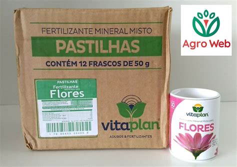 Kit 12 Fertilizante Mineral Misto Para Flores 50g Cada Mercado Livre