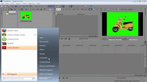 How To Greenscreen Chroma Key In Sony Vegas Or Youtube