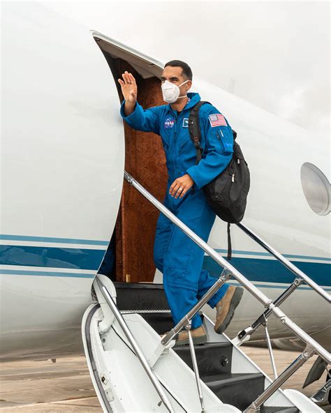 Spacex Crew 3 Astronaut Raja Chari Departs Ellington Field Nasa