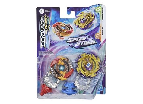 Jogo Pião Beyblade Burst Surge Speedstorm Spear Valtryek V6 e Regulus