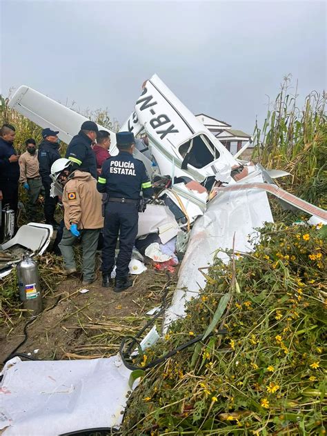 Se Desploma Avioneta En Otzolotepec Edomex Hay Muertos Videos