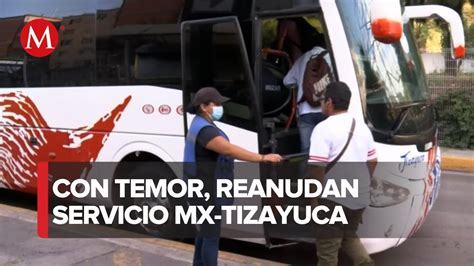 Reinicio Del Servicio De Autobuses M Xico Tizayuca Tras Paro Por