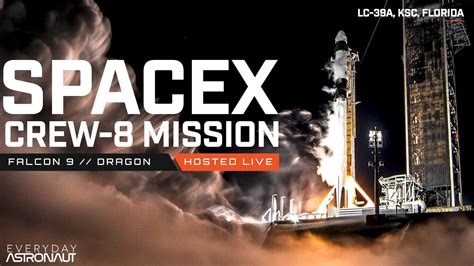 Watch Spacex Launch 4 Humans For Nasa On A Brand New Booster Youtube