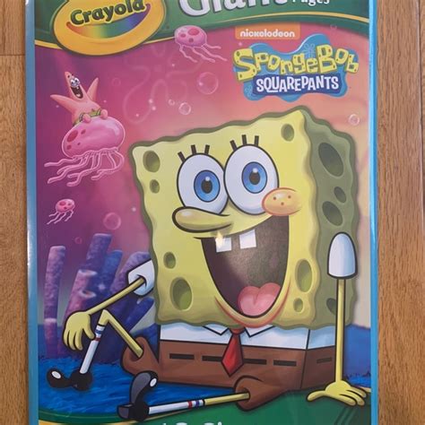 Crayola | Toys | Crayola Giant Coloring Pages Spongebob New | Poshmark