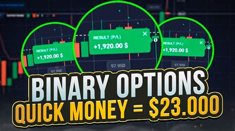 🔥 Quick Money On Binary Options 23 000 In 10 Min Binary Options