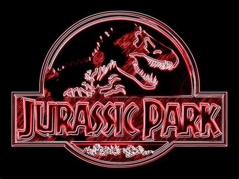 Jurassic Park Neon Lights By Supernova50 On Deviantart