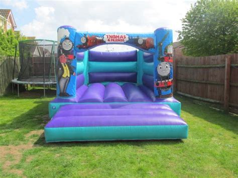 Aqua Thomas The Tank Engine Themed Bouncy Castle Hire In Spalding