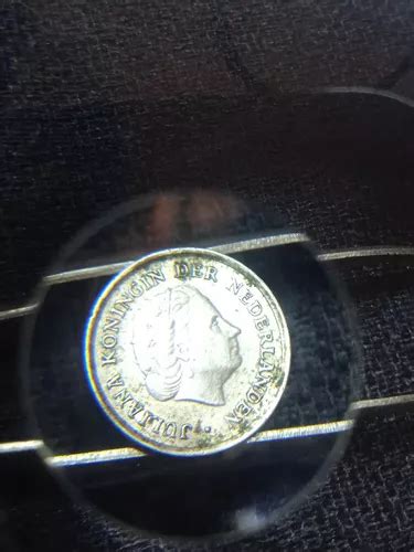 Moneda De Las Antillas Holandesas Antigua De Plata 1966 MercadoLibre