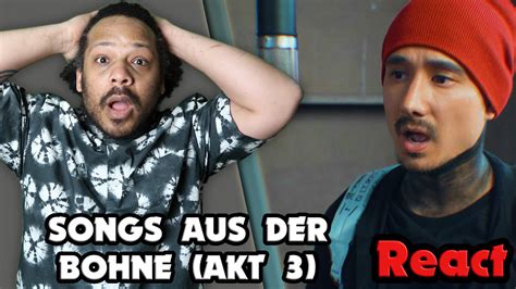 React Der Letzte Song Aus Der Bohne Akt Julienbam Youtube