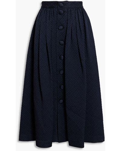 Blue Adam Lippes Skirts For Women Lyst