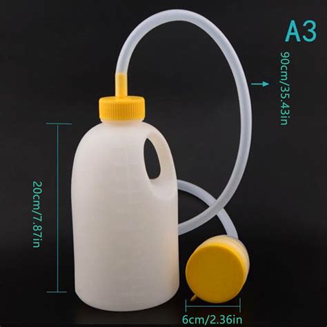 Mfigree Urinals For Men 1700 Ml Urine Bottle For Men Male Portable Pee Bottle Spill Proof Men