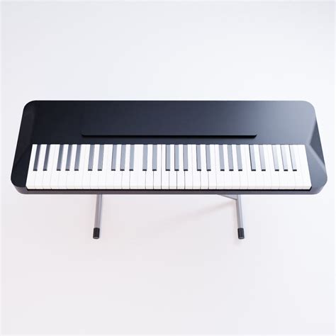 Keyboard piano free 3D model | CGTrader