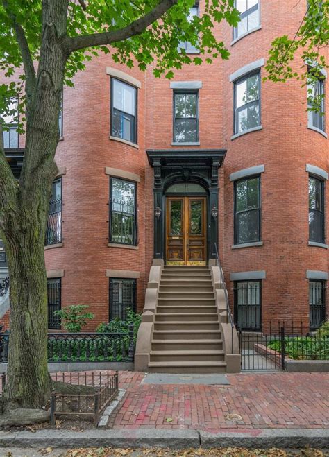 SouthEnd RowHome Main Entry Traditional Exterior Boston By