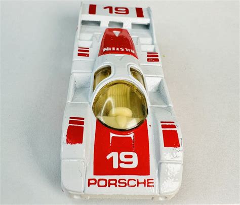 Mc Toy Porsche 956 White Red Nr19 Diecast Scale Model Ebay