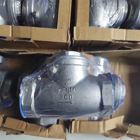 Jual Klep Check Valve Stainless Ss316 Drat 2 Inch Shopee Indonesia