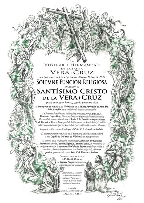 Solemne Funci N Religiosa En Honor Al Sant Simo Cristo De La Vera Cruz