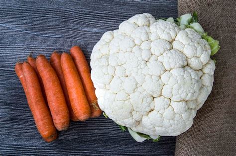 Premium Photo Carrot And Cauliflower Pictures Carrot And Radish Together