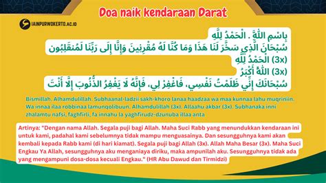 Doa Naik Kendaraan Darat Laut Dan Udara Mohon Keselamatan Birds N