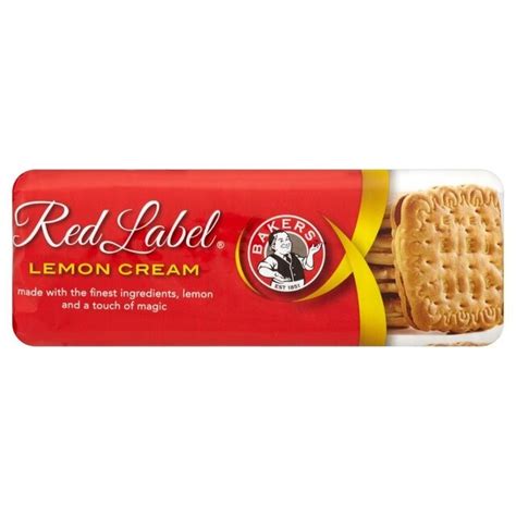 Bakers Red Label Lemon Cream Biscuits