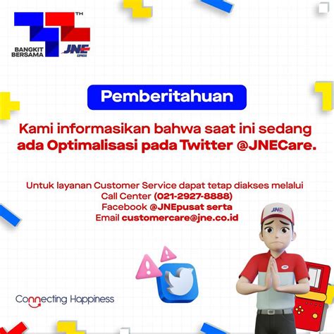 JNE Express On Twitter Hallo TemanJNE Kami Informasikan Bahwa Saat