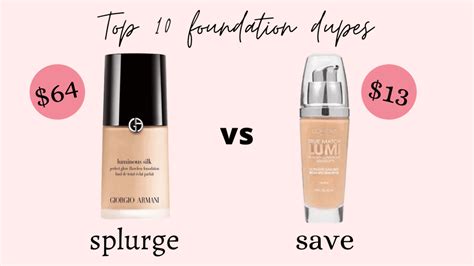 10 Irresistible Foundation Dupes You Want To Buy In 2021