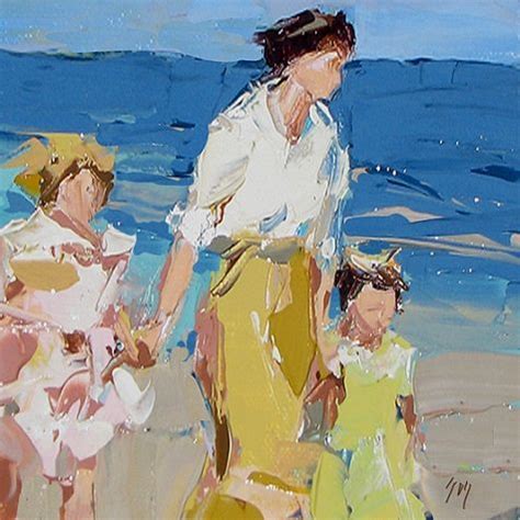 A Walk On The Beach After Edward Henry Potthast Sally Cummings