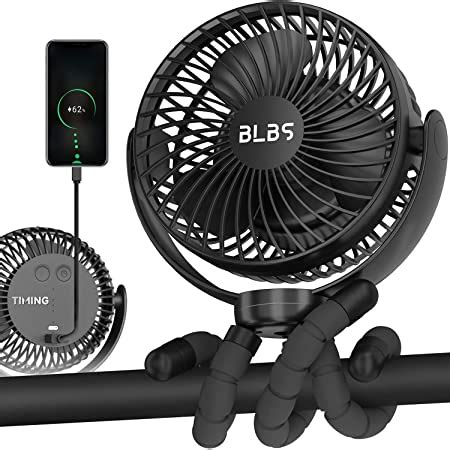 Amazon FRIZCOL Portable Stroller Fan Use As Power Bank 55H