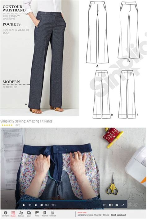 Stylish Sewing Patterns For Womens Pants Free Pdfs In