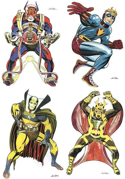 New Gods Orion Lightray Mister Miracle And Mantis New Gods Jack