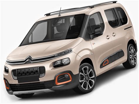 D Citroen Berlingo Xtr Turbosquid