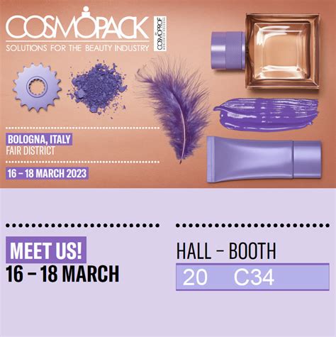 Cosmopack 2023 Aluminium Packaging For Cosmetic Fragrance