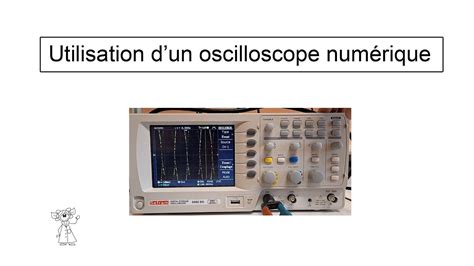 Utilisation et réglages d un oscilloscope numérique YouTube