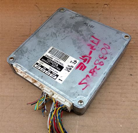 Toyota Cresta JZX105 89661 22750 1JZ G 4WD Ecu Ecm Oem Jdm Used EBay